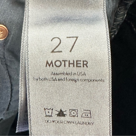 MOTHER The Looker navy blue - 27 - Picture 6 of 7